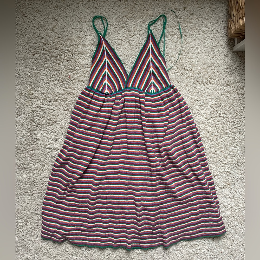 Zara mini knit boho sundress size S